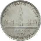 Kanada 1 Dollar 1939  - Besuch von George VI. in Kanada